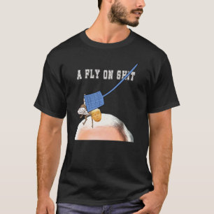 Trump vliegt op Pence Head met Flyswatter, ZFJ T-shirt