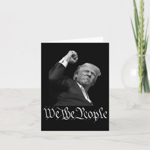 Trump voedt het volk als eerste op kaart