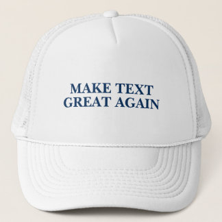 Trump - Voeg uw eigen slogan toe Trucker Pet