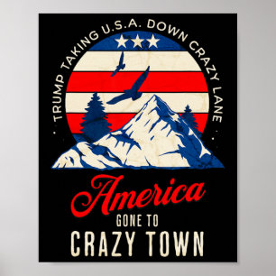 Trump voert krankzinnige tarieven in en haalt VS o Poster