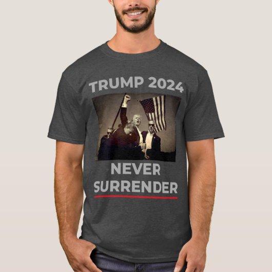 Trump voor 2024. t-shirt (Voorkant)