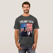 Trump voor 2024. t-shirt (Voorkant volledig)