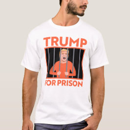 Trump voor de gevangenis t-shirt