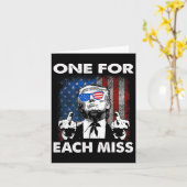 Trump voor elke Miss Kaart (Gele Bloem)