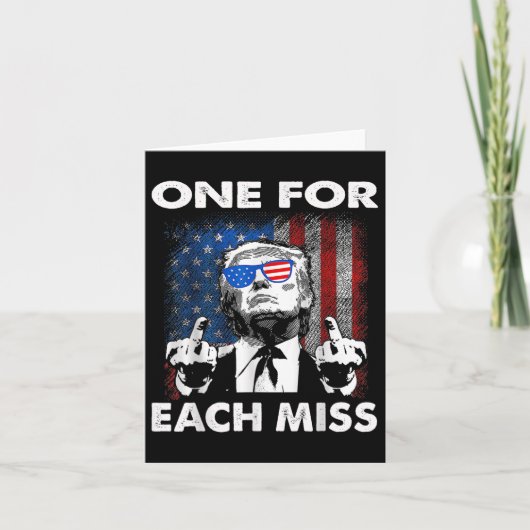 Trump voor elke Miss Kaart (Voorkant)