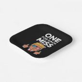 Trump voor elke Miss Papieren Bordje (Gebogen)