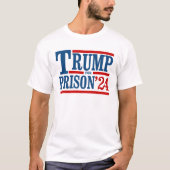 Trump voor gevangenis '24 t-shirt (Voorkant)
