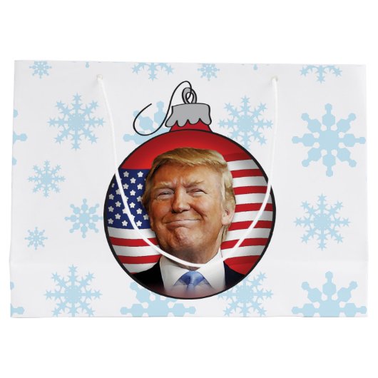 Trump voor Kerstmis Groot Cadeauzakje (Achterkant)
