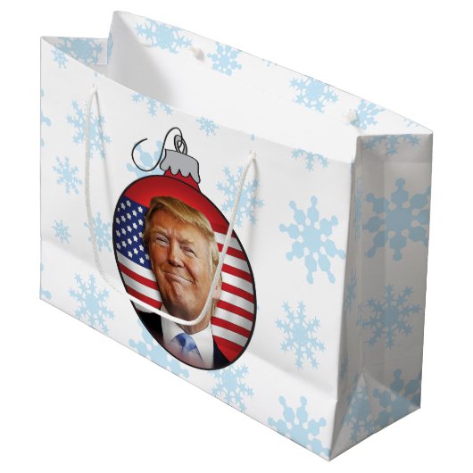 Trump voor Kerstmis Groot Cadeauzakje (Voorkant Gekanteld)