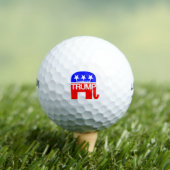 Trump voor President 2016 olifant Golfballen (Insitu Shirt)