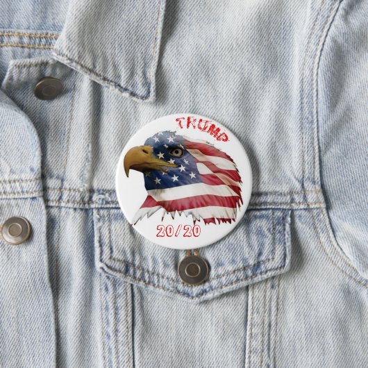 Trump voor President 2020 Button (In situ)