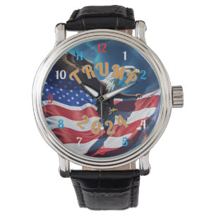 Trump voor PRESIDENT 2024 Horloge