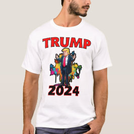 Trump voor President 2024, Make America Great v1 T-shirt