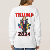 Trump voor President 2024, Make America Great v1 Trui (Achterkant)