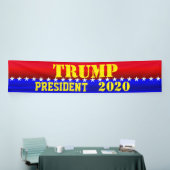 TRUMP voor PRESIDENT Spandoek (Beurs)