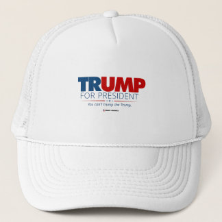 Trump voor President Typography Novelty Gift Trucker Pet