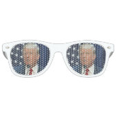 Trump voor President zonnebril (Voorkant)