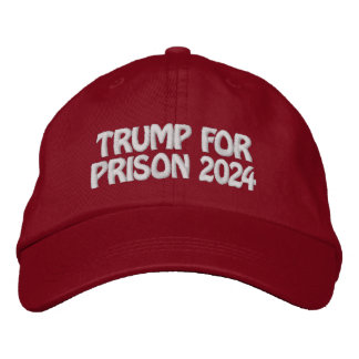 TRUMP VOOR PRISON 2024 GEBORDUURDE PET