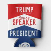 TRUMP-voorzitter Huis 2022 President 2024 Blikjeskoeler (Voorkant)