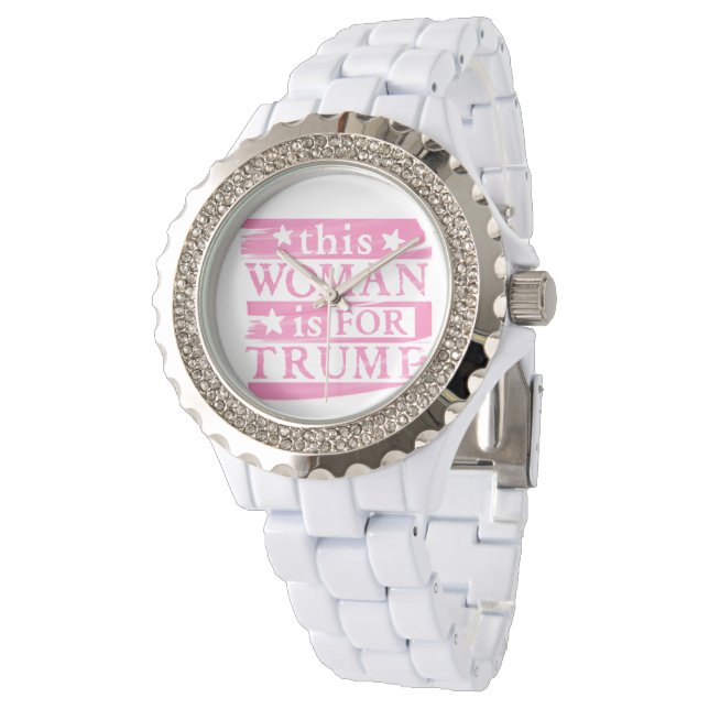 TRUMP - Vrouw voor TRUMP Watch Horloge (Gekanteld)