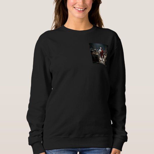 Trump vs de geldwisselaars Zweet Shirt (Voorkant)