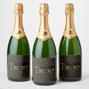 TRUMP VS GOUD SPARKLING WIJNETIKET