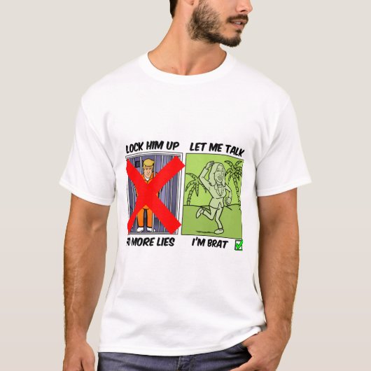 Trump vs Kamala T-shirt (Voorkant)