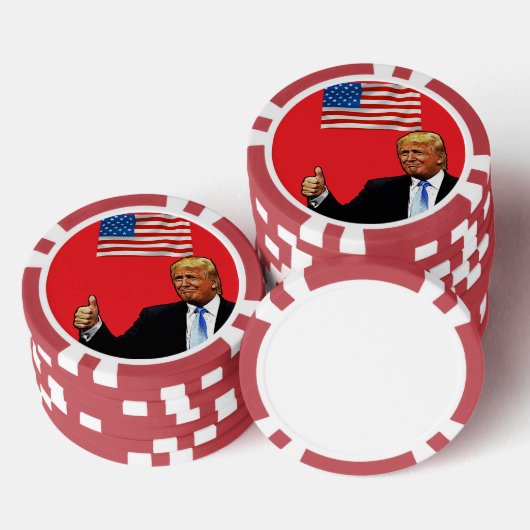 Trump VS Poker Chips (Opstapeling)