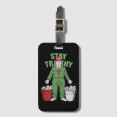 Trump vuilnis Man blijven trashy 2024 Verkiezingen Bagagelabel (Voorkant (verticaal))