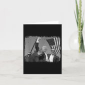 Trump vuistpomp 4 kaart (Voorkant)