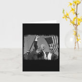 Trump vuistpomp 4 kaart (Gele Bloem)