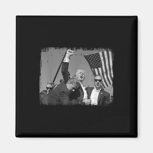 Trump vuistpomp 4 magneet (Voorkant)