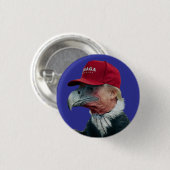 Trump Vulture Button (Voorkant /achterkant)