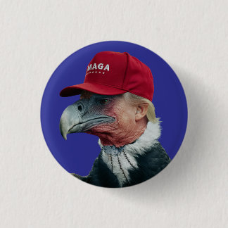 Trump Vulture Button