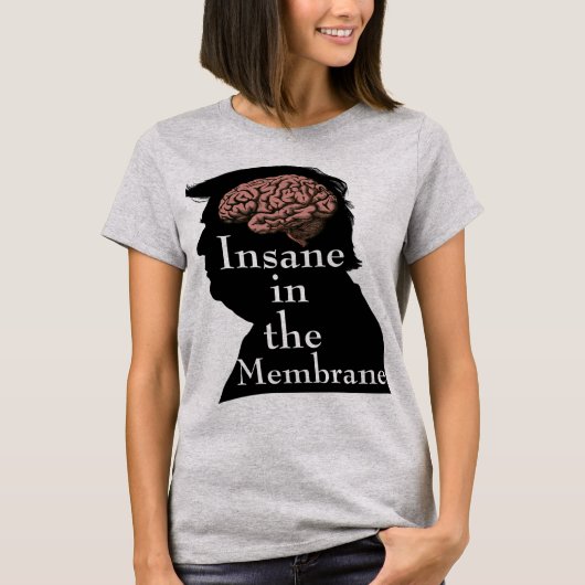 Trump/Waanzinnig T-shirt (Voorkant)