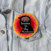 Trump/Waanzinnige Button (In situ)