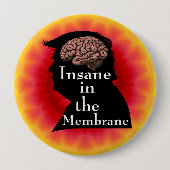Trump/Waanzinnige Button (Voorkant)