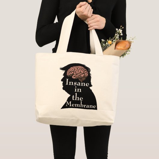 Trump/Waanzinnige Canvas tas (Voorkant (product))