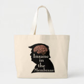 Trump/Waanzinnige Canvas tas (Voorkant)