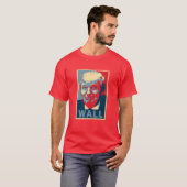 Trump Wall 2016 T-shirt (Voorkant volledig)