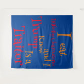 Trump Wandkleed (Voorkant (horizontaal))