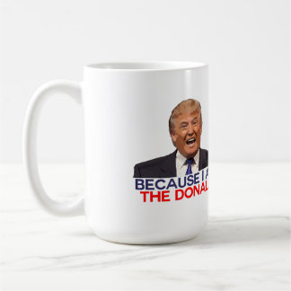 Trump, want ik ben de Donald Koffiemok
