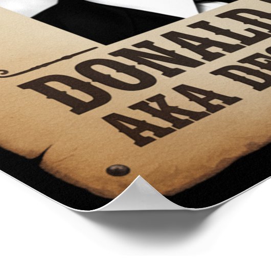 Trump Wanted Poster (Hoek)