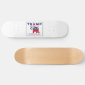 Trump. Wat een C*** - Anti-Trump campagne poster Persoonlijk Skateboard (Horizontaal)