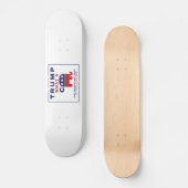 Trump. Wat een C*** - Anti-Trump campagne poster Persoonlijk Skateboard (Voorkant)