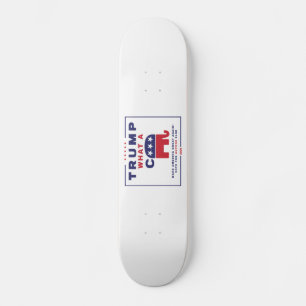 Trump. Wat een C*** - Anti-Trump campagne poster Persoonlijk Skateboard