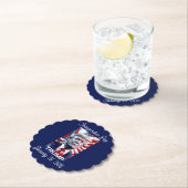 Trump Watch Party  Patriottisch Ontwerp Kartonnen Onderzetters (Insitu)