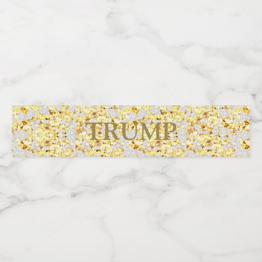 TRUMP WATERFLES ETIKET (Enkel label)