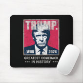 Trump We hebben de grootste comeck in de geschiede Muismat (Met muis)