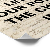 Trump We the People Checks and Balances Protest Poster (Hoek)